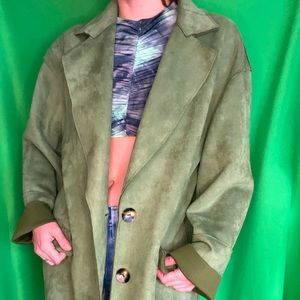 Green velvet jacket . Great condition